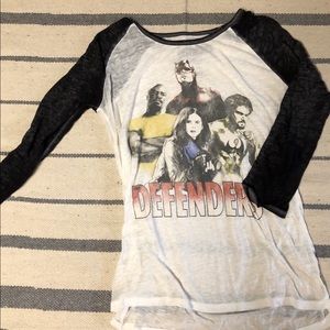 Marvel Defenders mid sleeve shirt